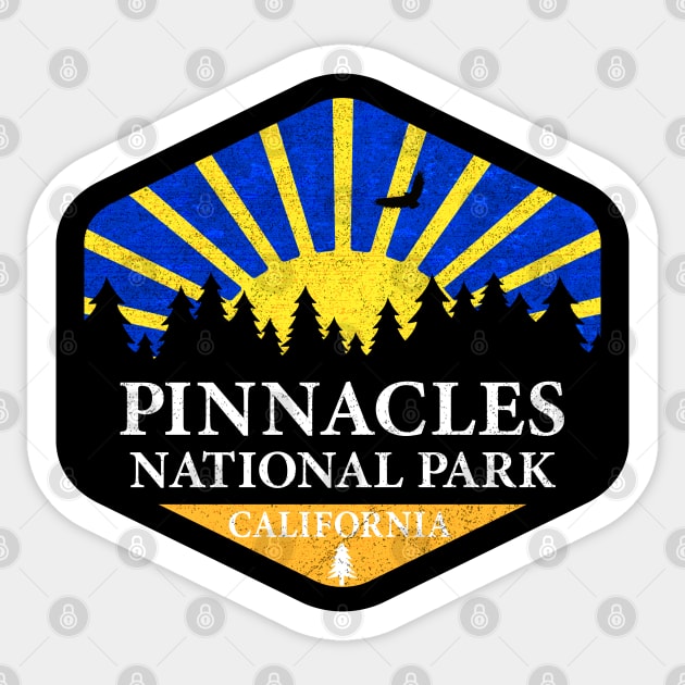 Pinnacles National Park California Sticker by heybert00